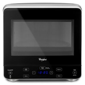 WMC30516HV Whirlpool 1.6 cu. ft. Countertop Microwave with 1,200-Watt  Cooking Power BLACK STAINLESS