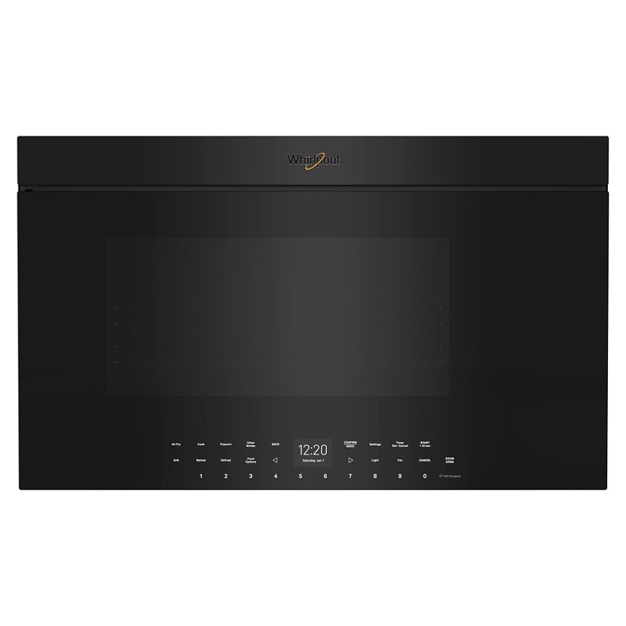 Whirlpool Air Fry Over- the-Range Oven with Flush Built-in Design Black WMMF7330RB Picture 1