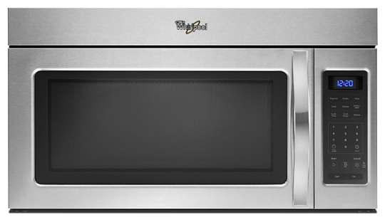 1.7 Cu. Ft. Microwave Hood Combination With 2-Speed Fan Stainless Steel  Ywmh31017As | Whirlpool