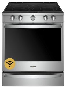 6.4 cu. ft. Smart Slide-in Electric Range with Scan-to-Cook Technology