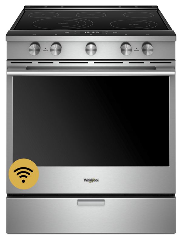 6.4 cu. ft. Smart Slide-in Electric Range with Scan-to-Cook Technology