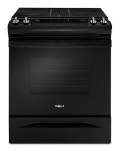 5.0 cu. ft. Front Control Gas Range with Cast-Iron Grates