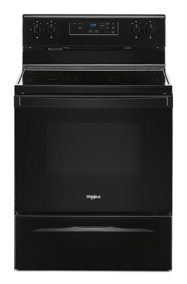 Whirlpool Electric Range with Keep Warm Setting. in Black 5.3 cu. ft. WFE320M0JB