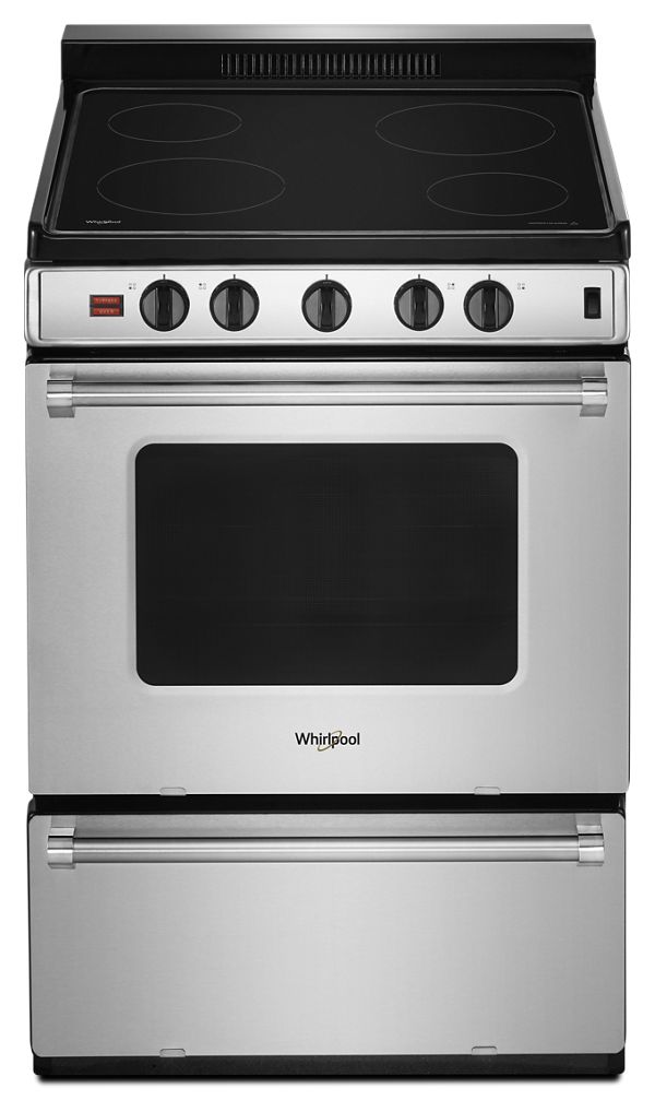 24-inch Freestanding Electric Range with Upswept SpillGuard™ Cooktop