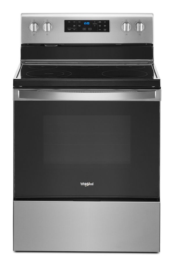 Whirlpool® Electric Range With Frozen Bake™ Technology In Stainless Steel , 5.3 Cu. Ft.