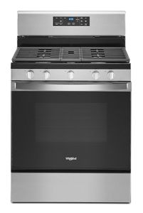 5.0 cu. ft. Whirlpool® gas range with center oval burner