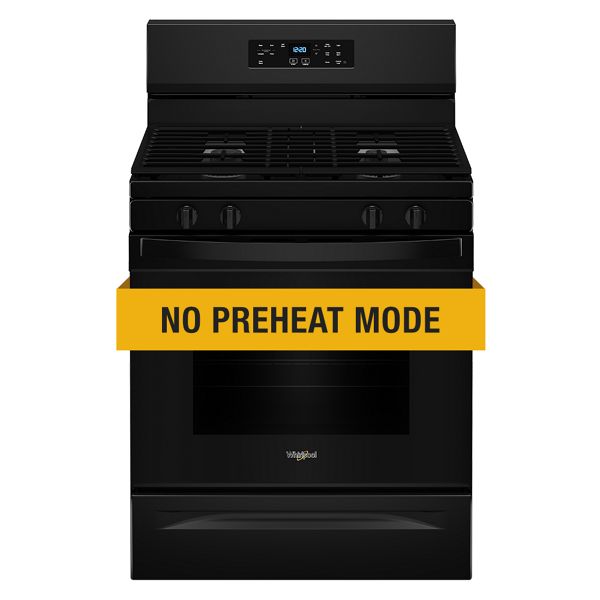 30-inch Self Clean Gas Range with No Preheat Mode