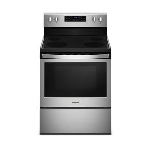 5.3 cu. ft. guided Electric Freestanding Range with True Convection Cooking