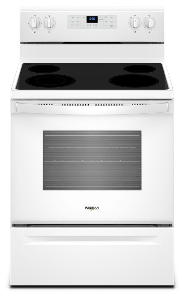 5.3 cu. ft. guided Electric Freestanding Range with True Convection Cooking