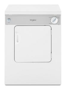 3.4 cu. ft. Compact Top Load Dryer with Flexible Installation