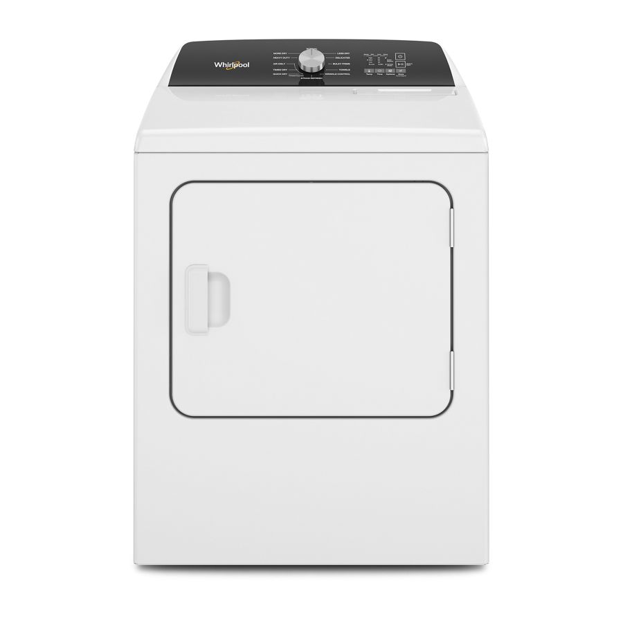 Whirlpool 7.0 Cu. Ft. Top Load Electric Moisture Sensing Dryer with