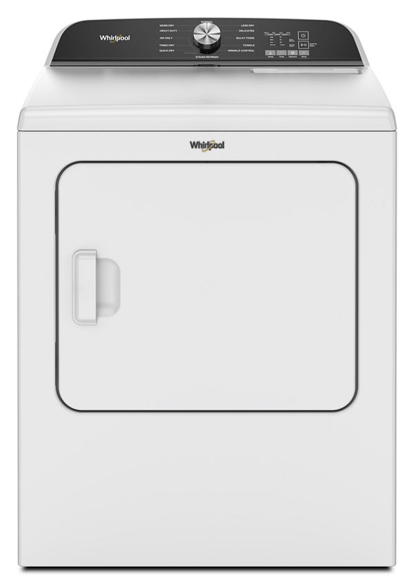 7.0 Cu. Ft. Whirlpool® Top Load Electric Dryer with Moisture Sensor
