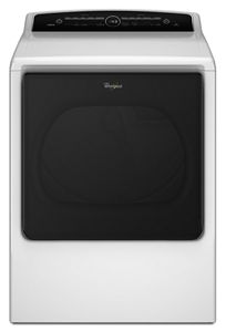 8.8 cu.ft Top Load HE Electric Dryer with Advanced Moisture Sensing, Intuitive Touch Controls