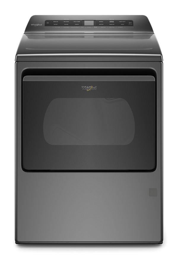 Whirlpool® Top Load Gas Dryer With Intuitive Controls In Chrome Shadow , 7.4 Cu. Ft. , WGD5100HC