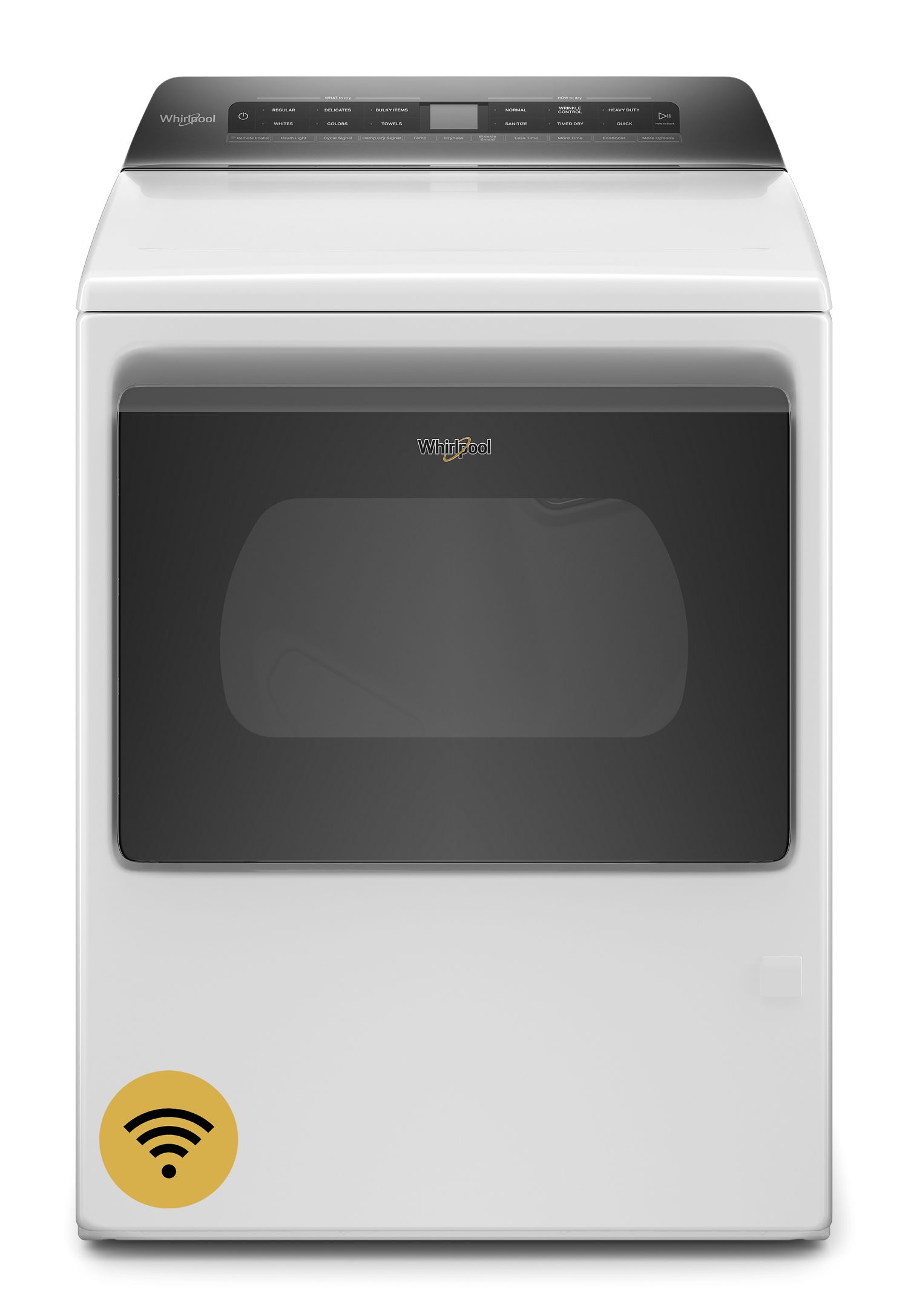 Whirlpool Smart Top Load Gas Dryer in White 7.4 cu. ft.