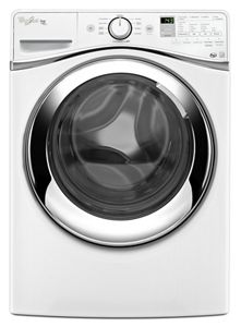 White 4 3 Cu Ft Duet Steam High Efficiency Washer With Clean