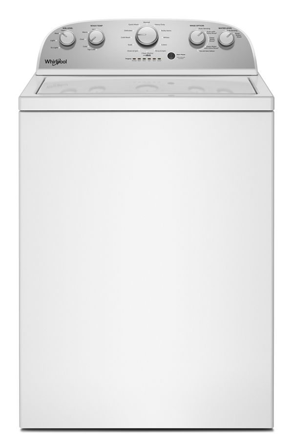 3.8 cu. ft. Top Load Washer with Stainless Steel Wash Basket and 360 Wash Agitator