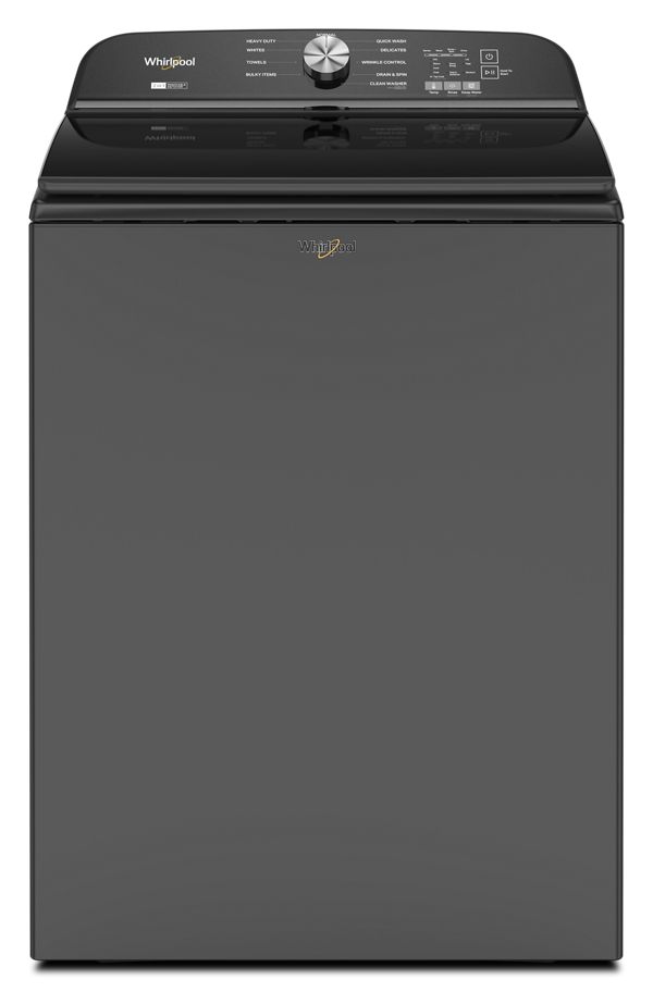 5.2–5.3 Cu. Ft. Whirlpool® Top Load Washer with Removable Agitator