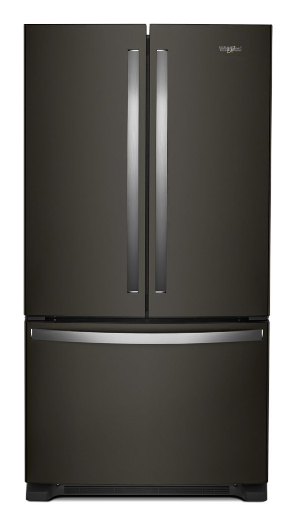 Whirlpool® Full-Depth French Door Bottom Mount Refrigerator In Print Resist Blk Stnlss