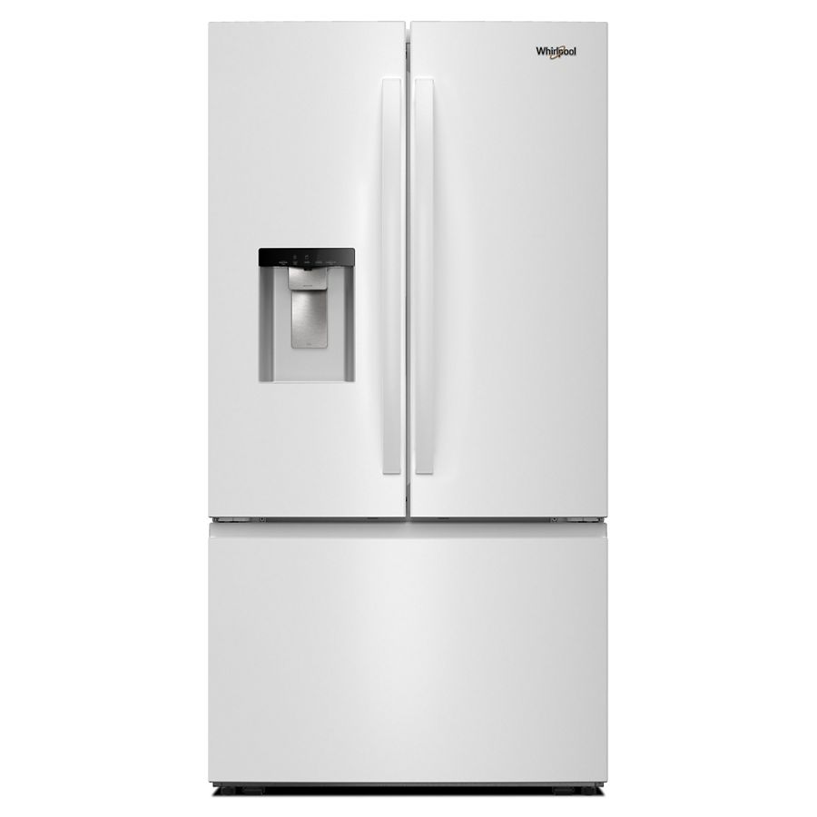 Whirlpool 36-Inch French Door Refrigerator with Dual Ice Makers - 30 cu. ft. White WRFF3736SW Picture 1