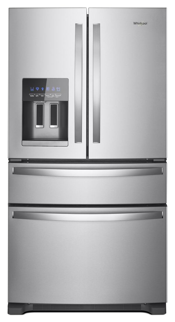 Whirlpool® 36 In. Wide French Door Bottom Mount Refrigerator In Stainless Steel , 36 In. , WRMF3636RZ