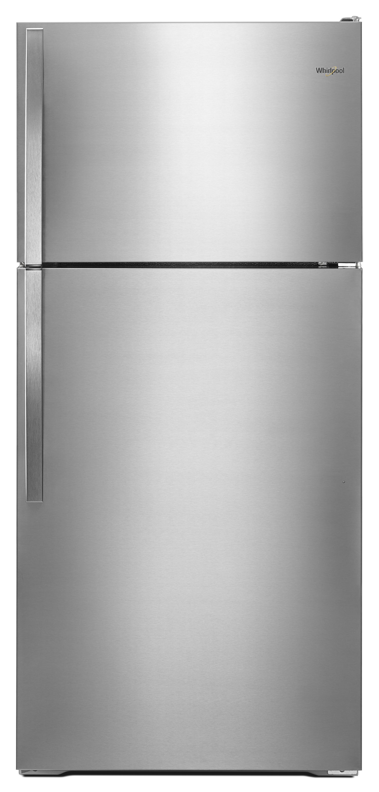 Whirlpool 28 in. Wide Top Freezer Refrigerator in Stainless Steel 14 cu. ft.
