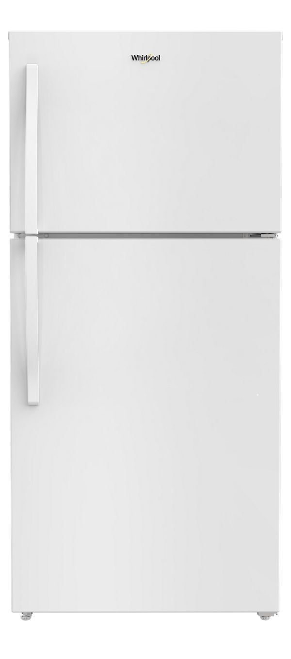 Whirlpool® 29.5-inch Wide Top Freezer Refrigerator with Total Coverage Cooling- 19.2 Cu. Ft.