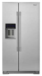36-inch Wide Contemporary Handle Counter Depth Side-by-Side Refrigerator - 21 cu. ft.