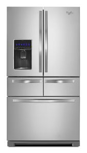 36-inch Wide Double Drawer Refrigerator with Temperature Controlled Drawer - 26 cu. ft.
