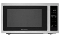 A KitchenAid® Countertop Microwave.