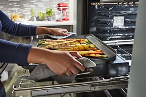 Stainless Steel Smart Oven 30 Double Oven With Powered Attachments Kode900hss Kitchenaid